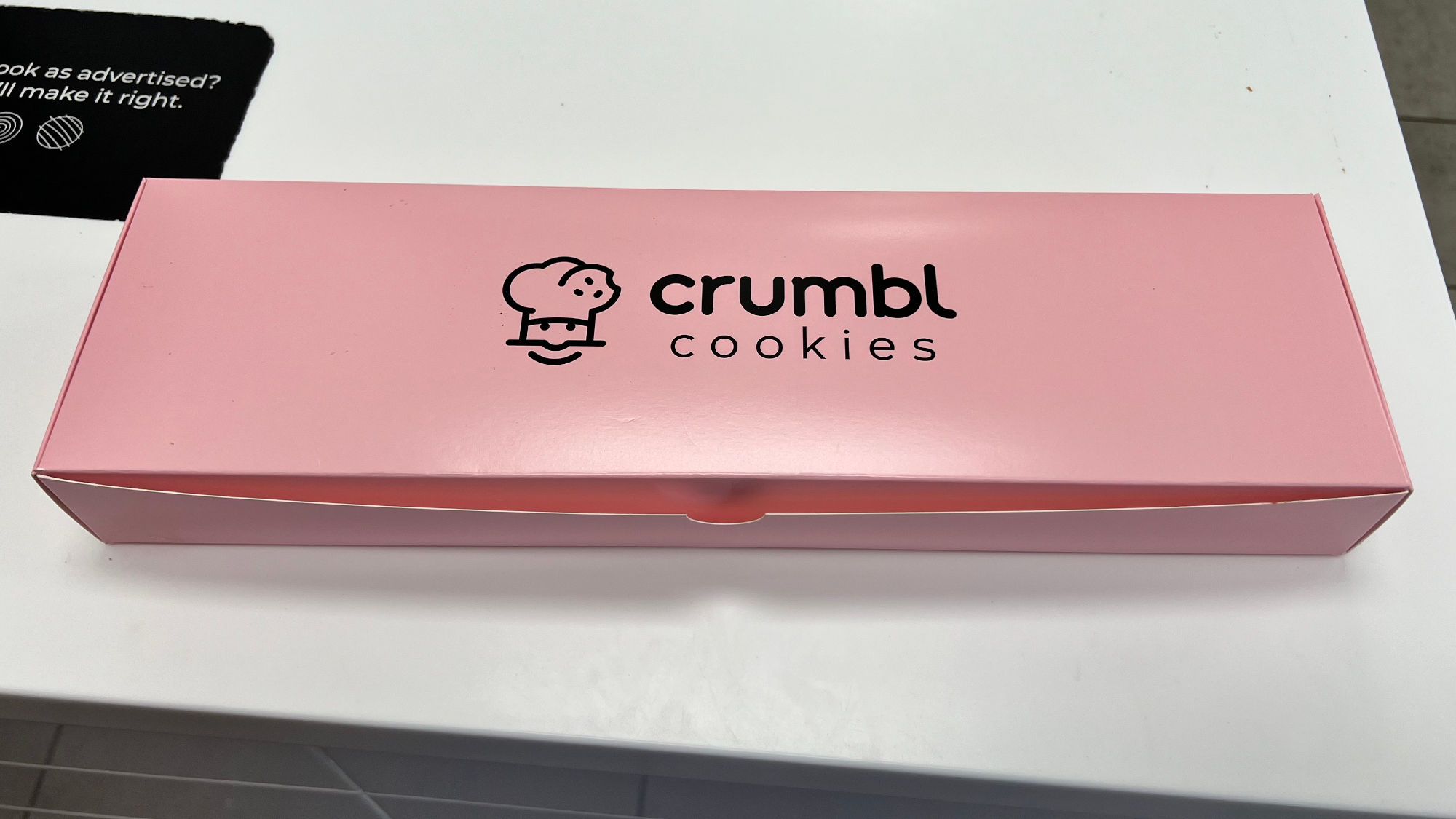 Crumbl Cookies Pink Box