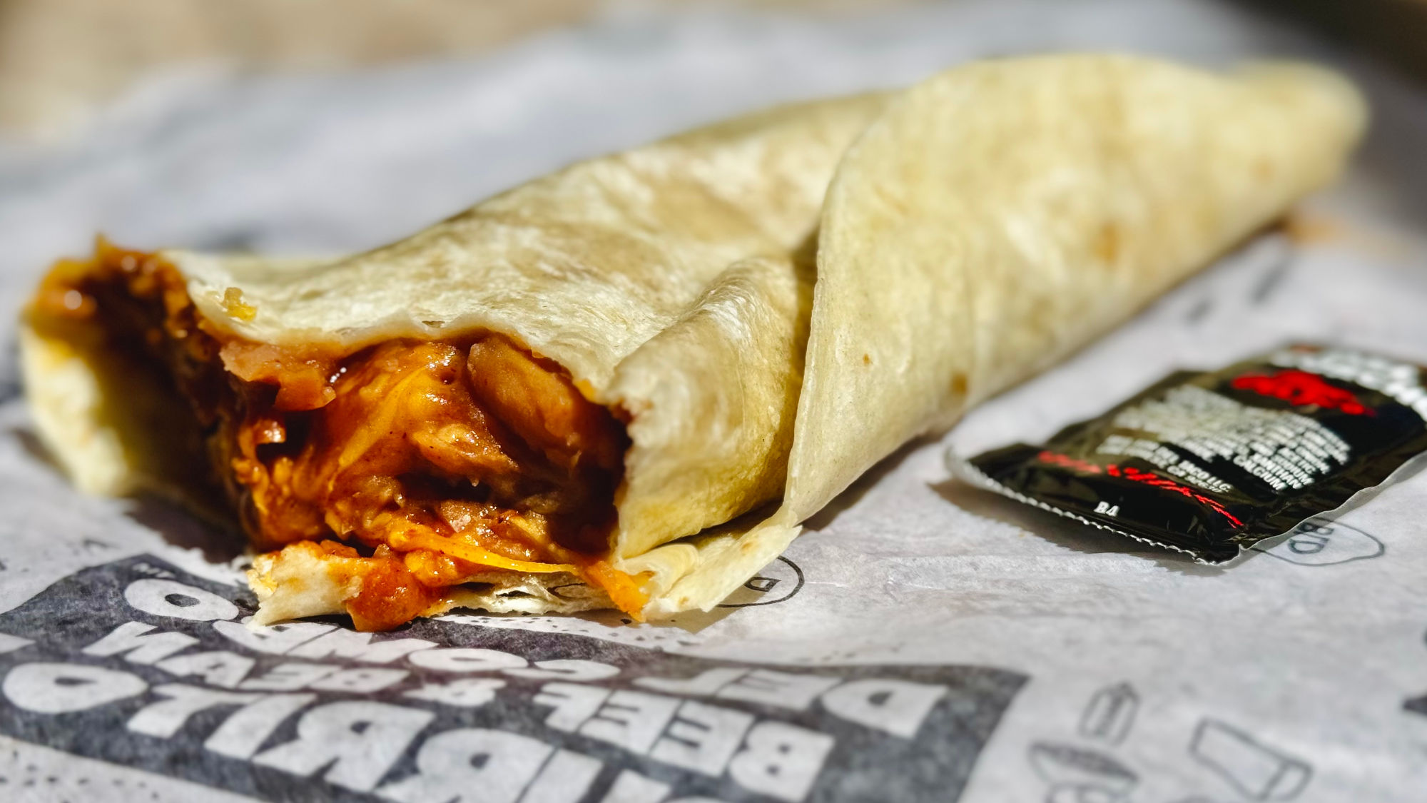 Del Combo Beef & Bean Burrito Del Taco Del Combo Beef & Bean Burrito