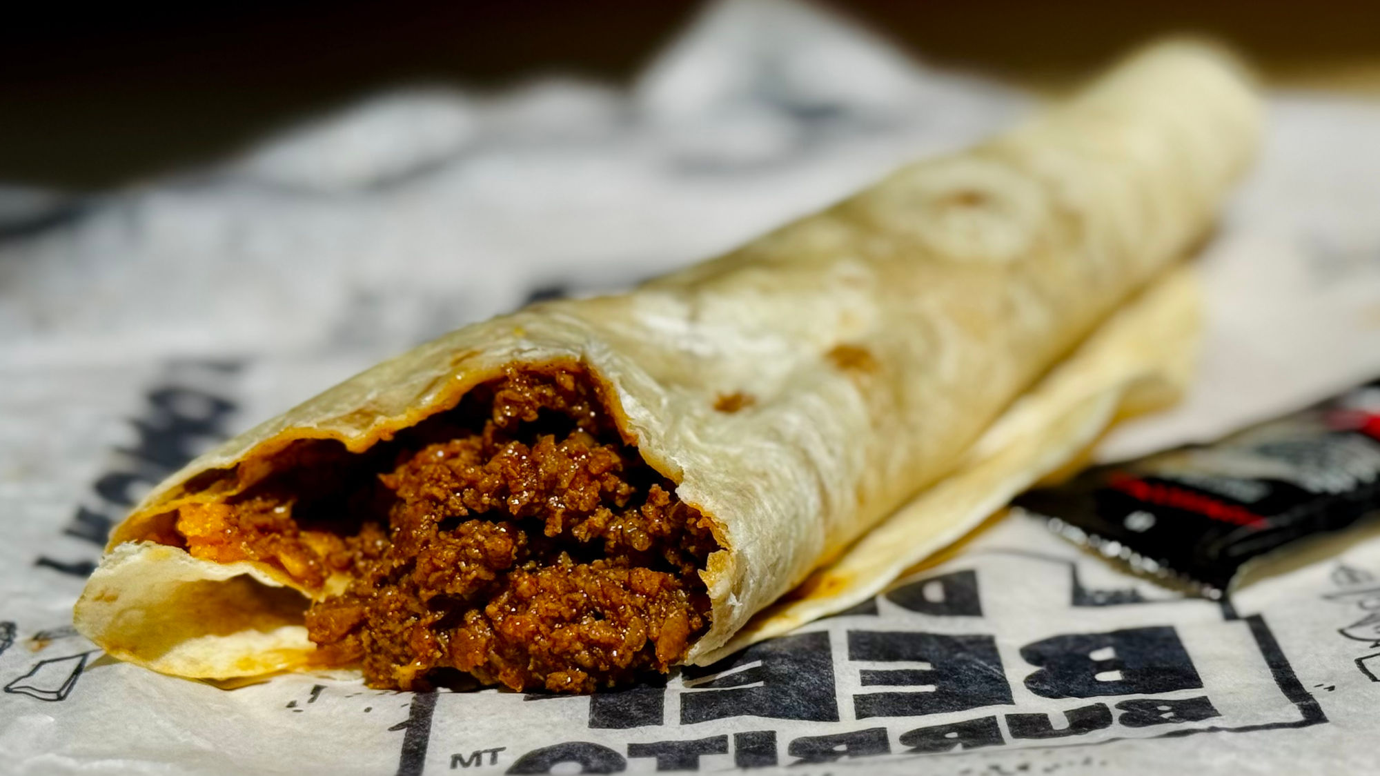 Del Beef Burrito Del Taco Del Beef Burrito