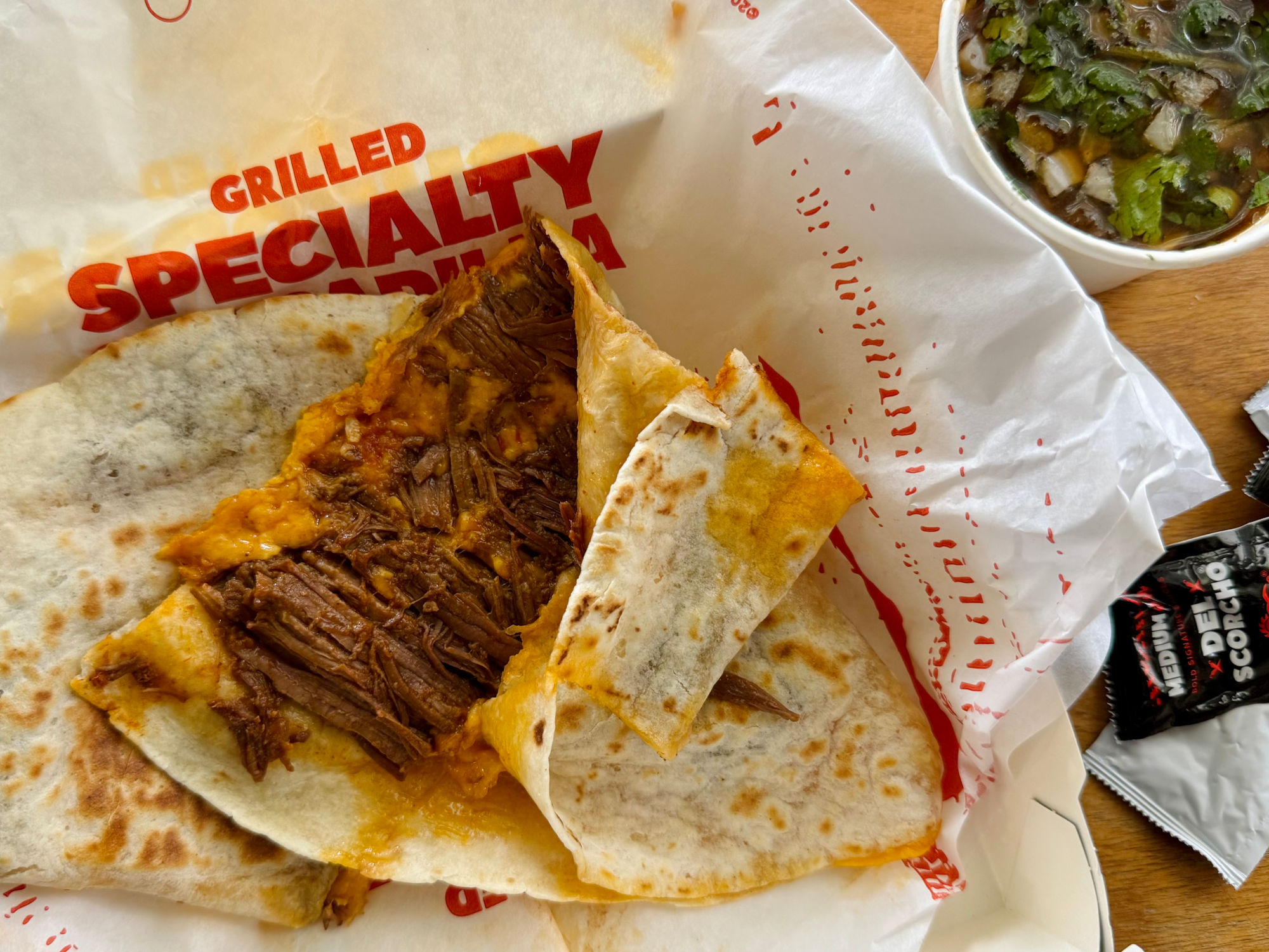 Birria Quesadilla Del Taco Birria Quesadilla