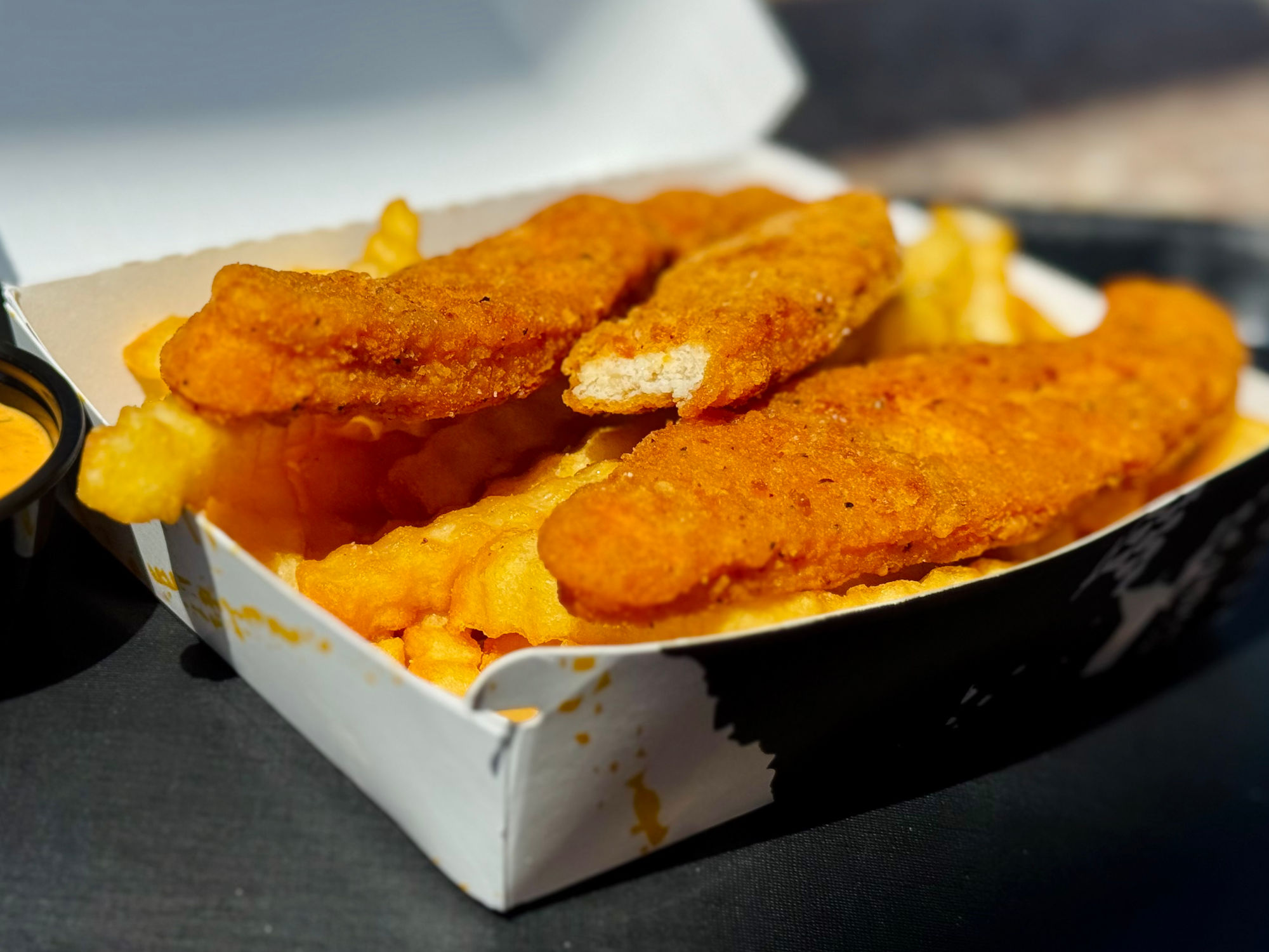 Crispy Chicken & Fries Box Del Taco Crispy Chicken & Fries Box