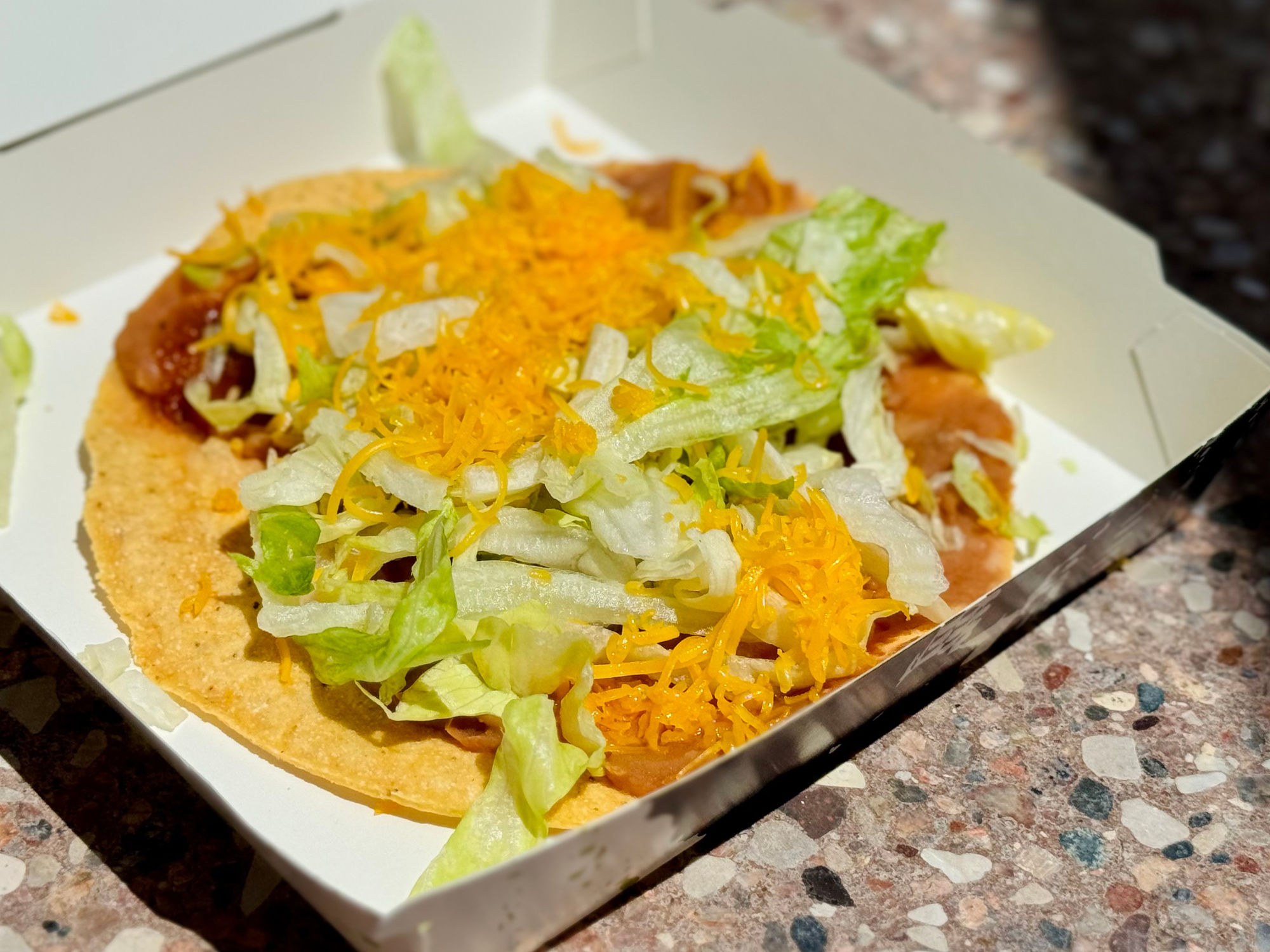 Crunchtada Tostada Del Taco Crunchtada Tostada
