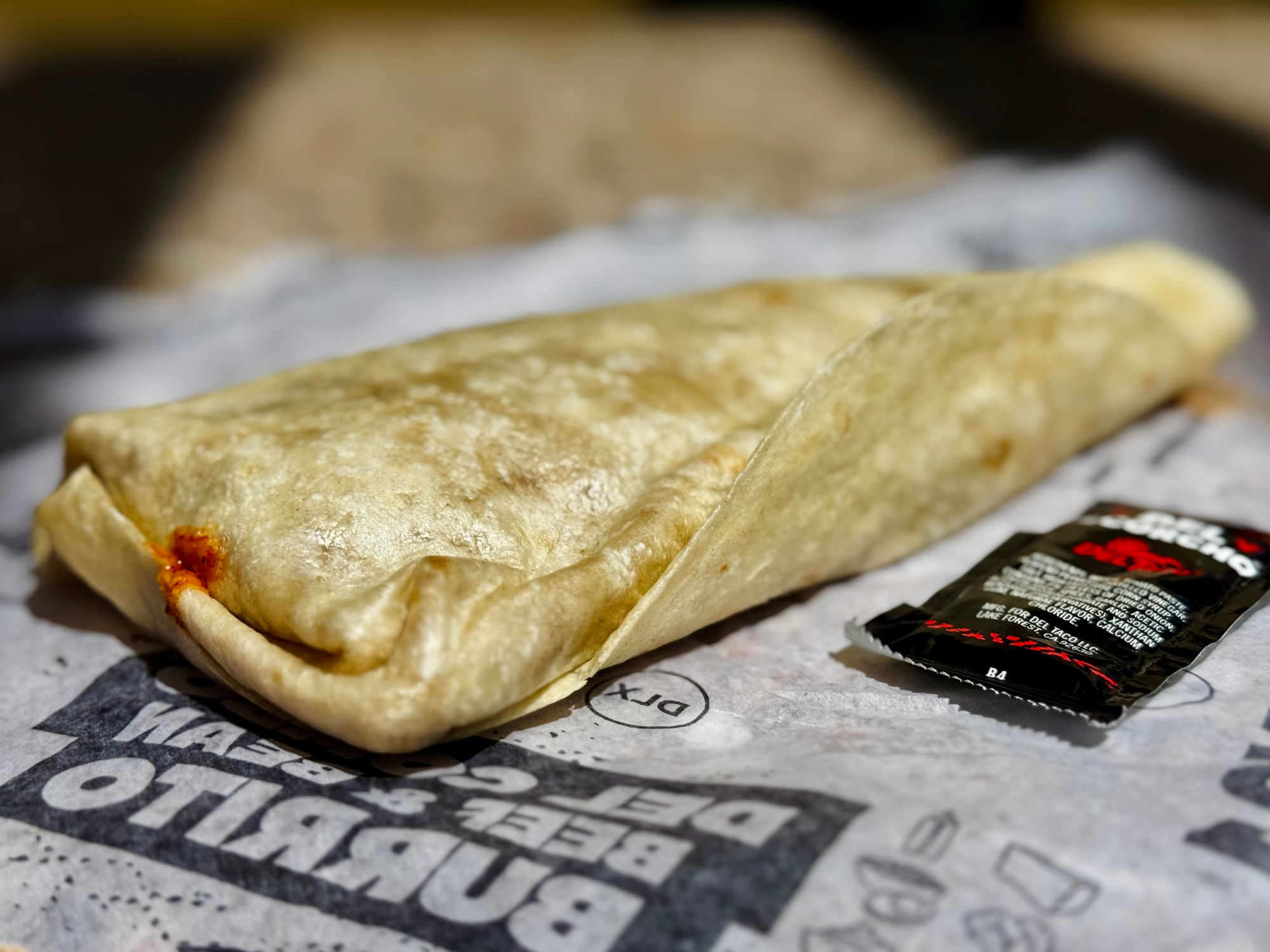 Del Combo Beef & Bean Burrito Del Taco Del Combo Beef & Bean Burrito