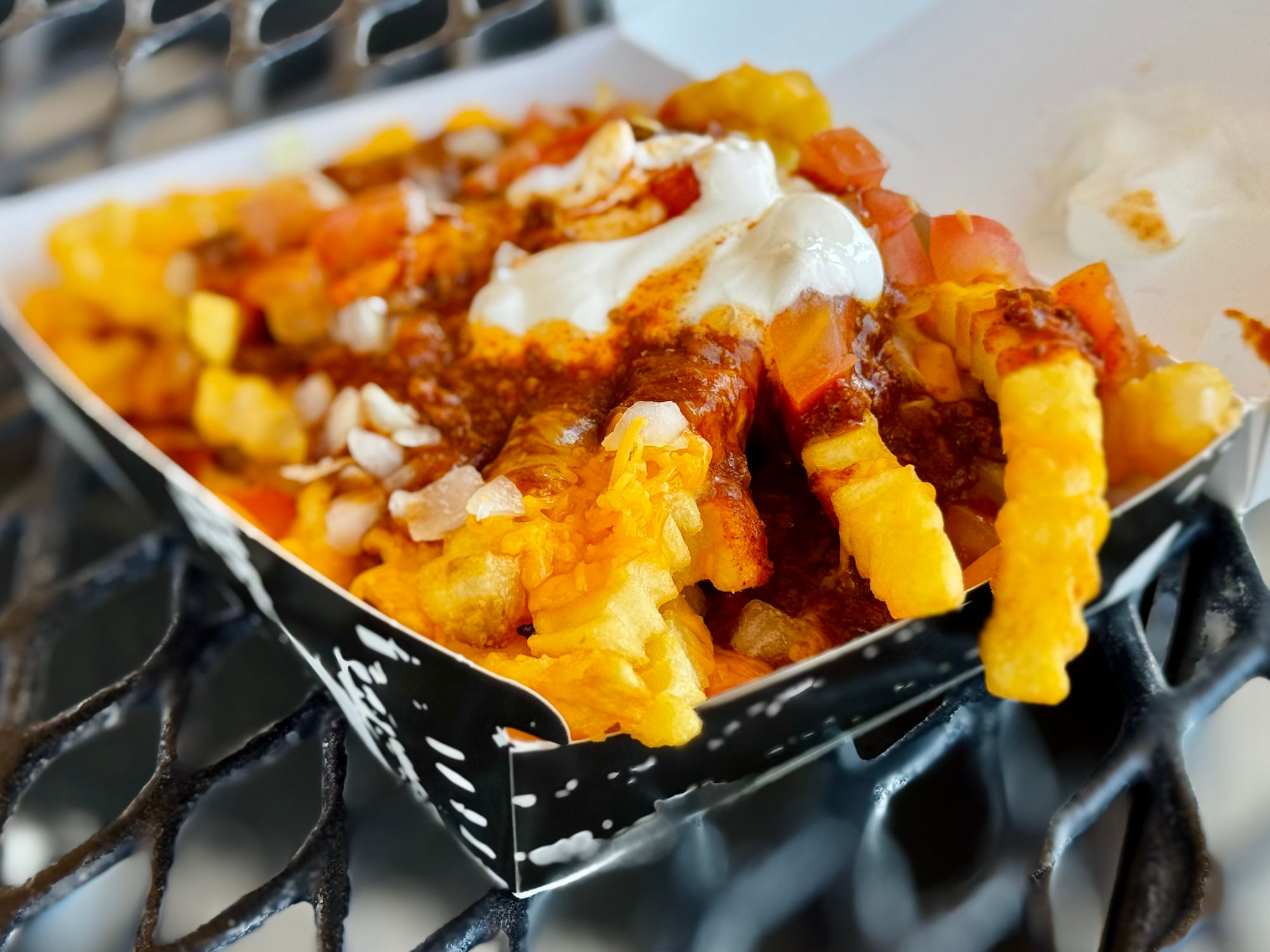 Deluxe Chili Cheddar Fries Del Taco Deluxe Chili Cheddar Fries