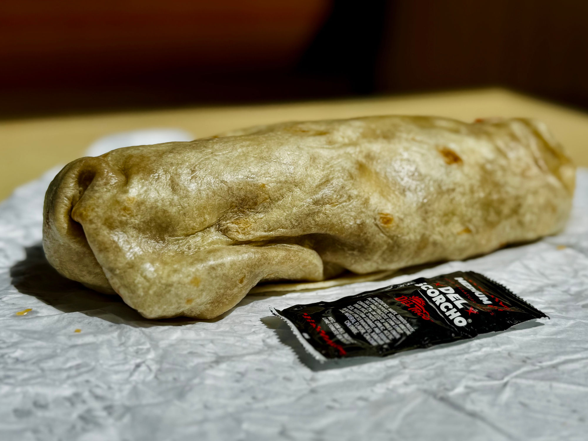 Epic Combo Beef & Bean Burrito Del Taco Epic Combo Beef & Bean Burrito