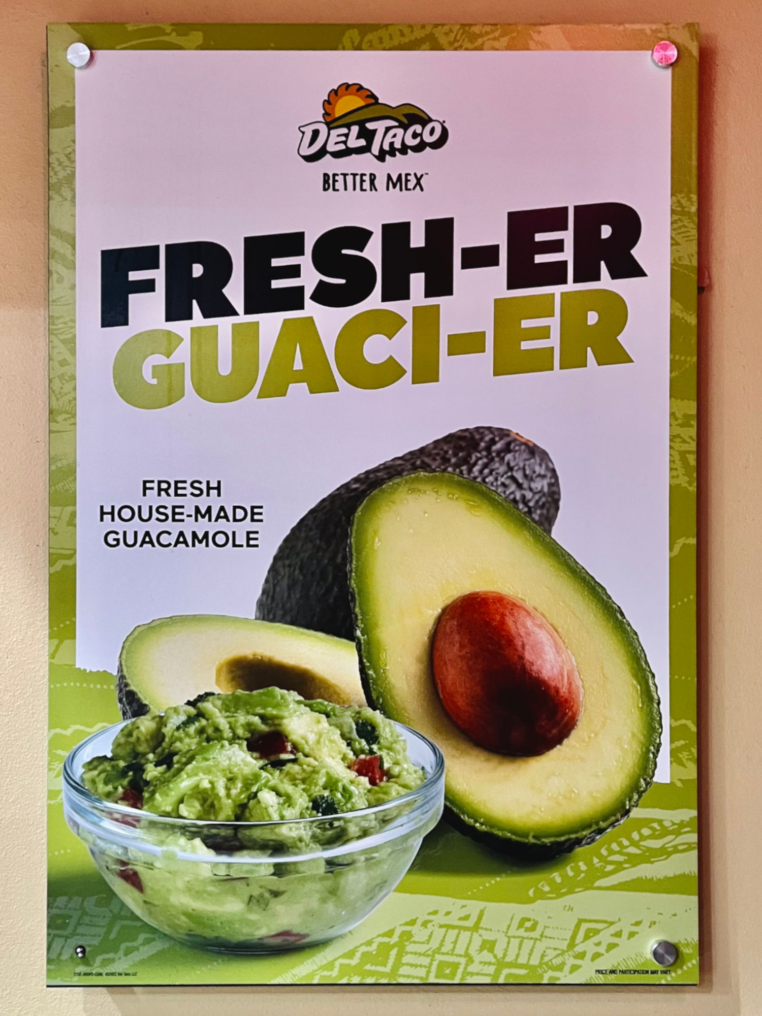 Fresher Guacier Del Taco Fresher Guacier