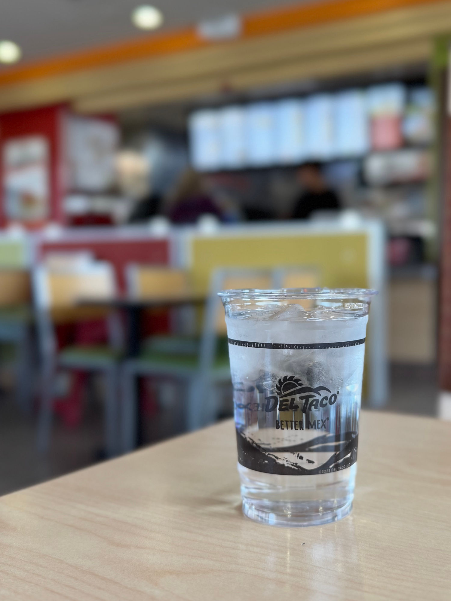 Ice Water Cup Del Taco Ice Water Cup
