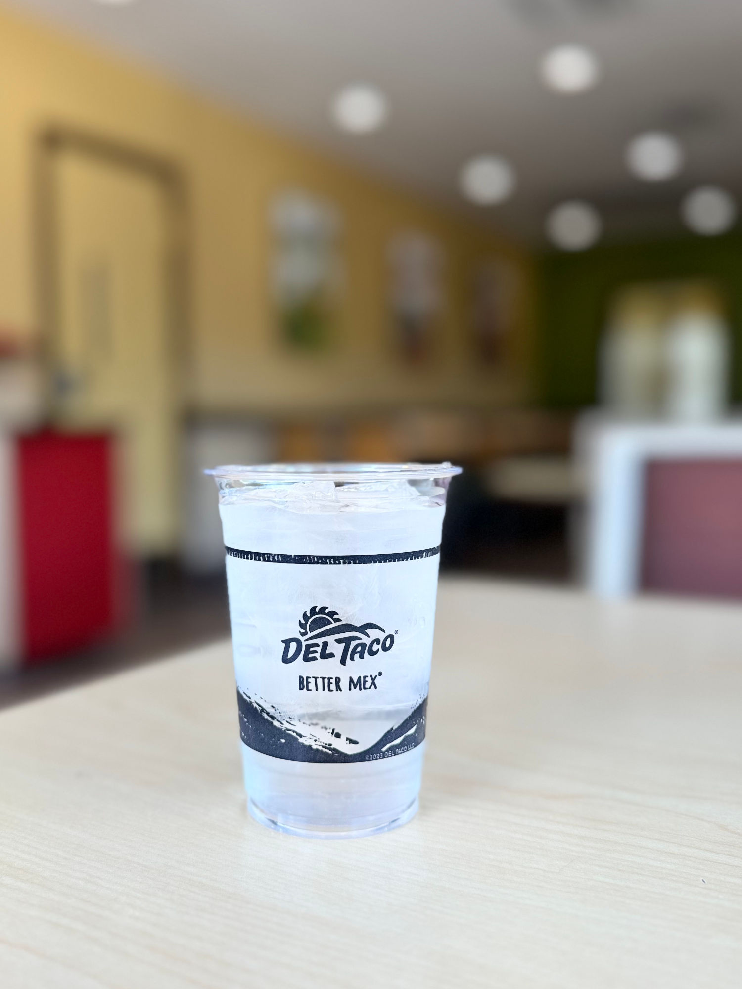 Water Glass Del Taco Water Glass