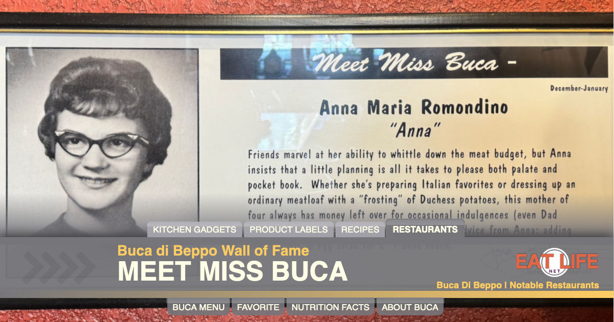 Meet Miss Buca