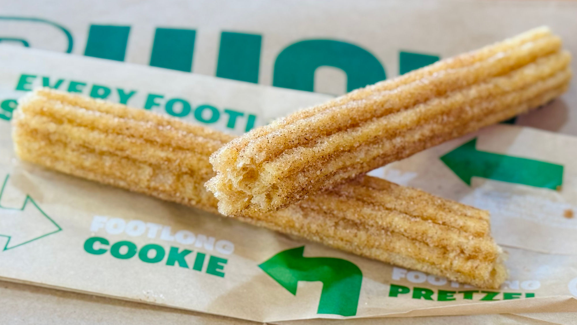 Subway Cinnabon Churro