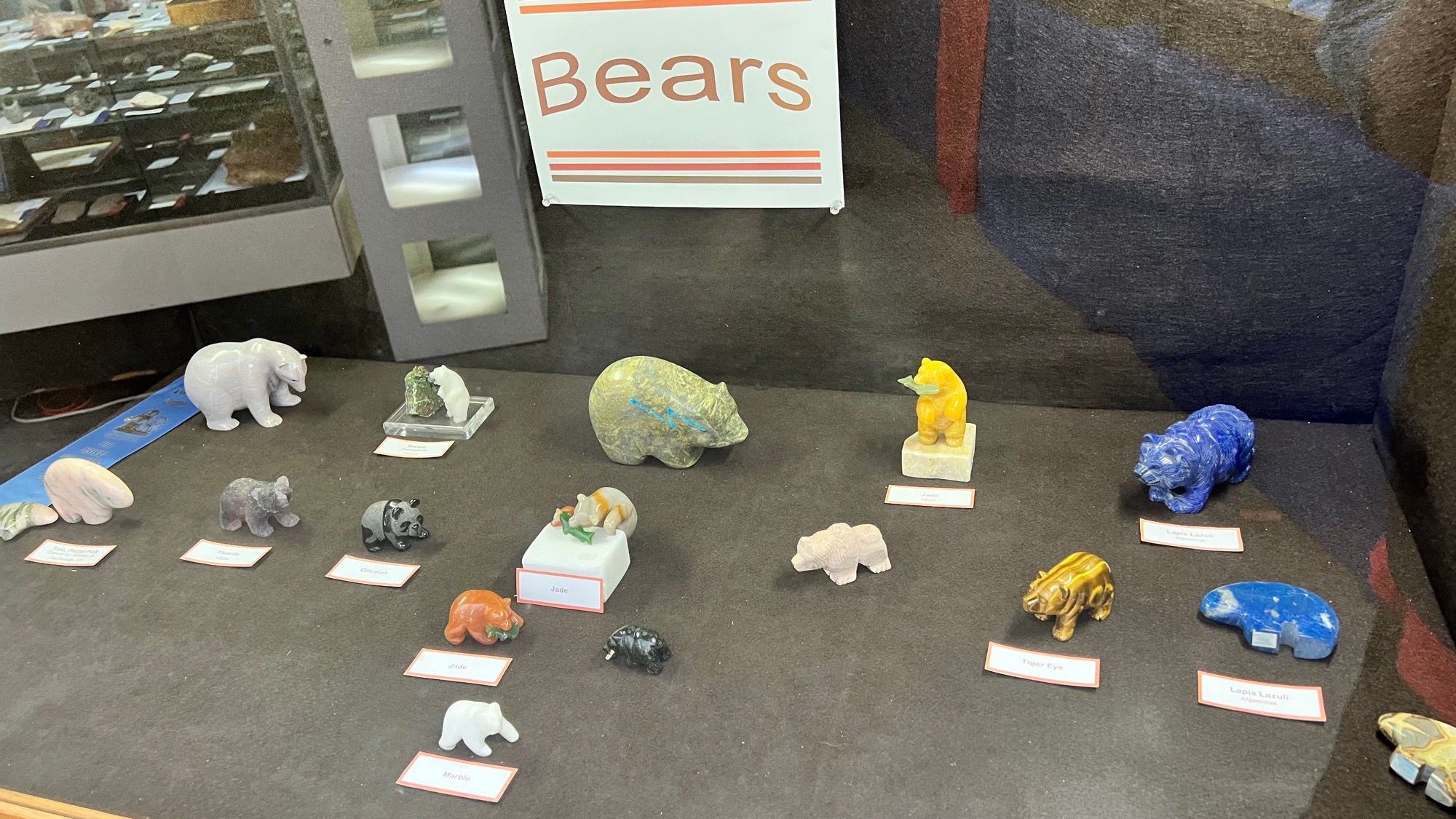 Gems and Minerals Bears
