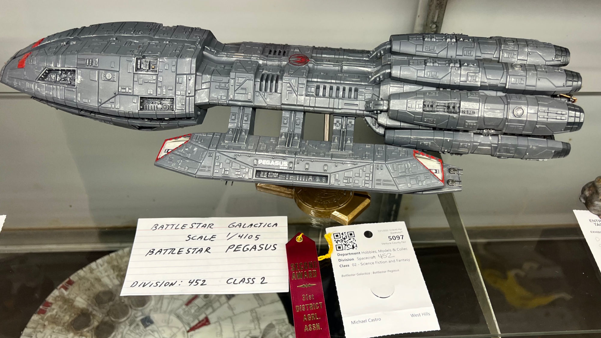 Scale Model Battlestar Galactica Pegasus