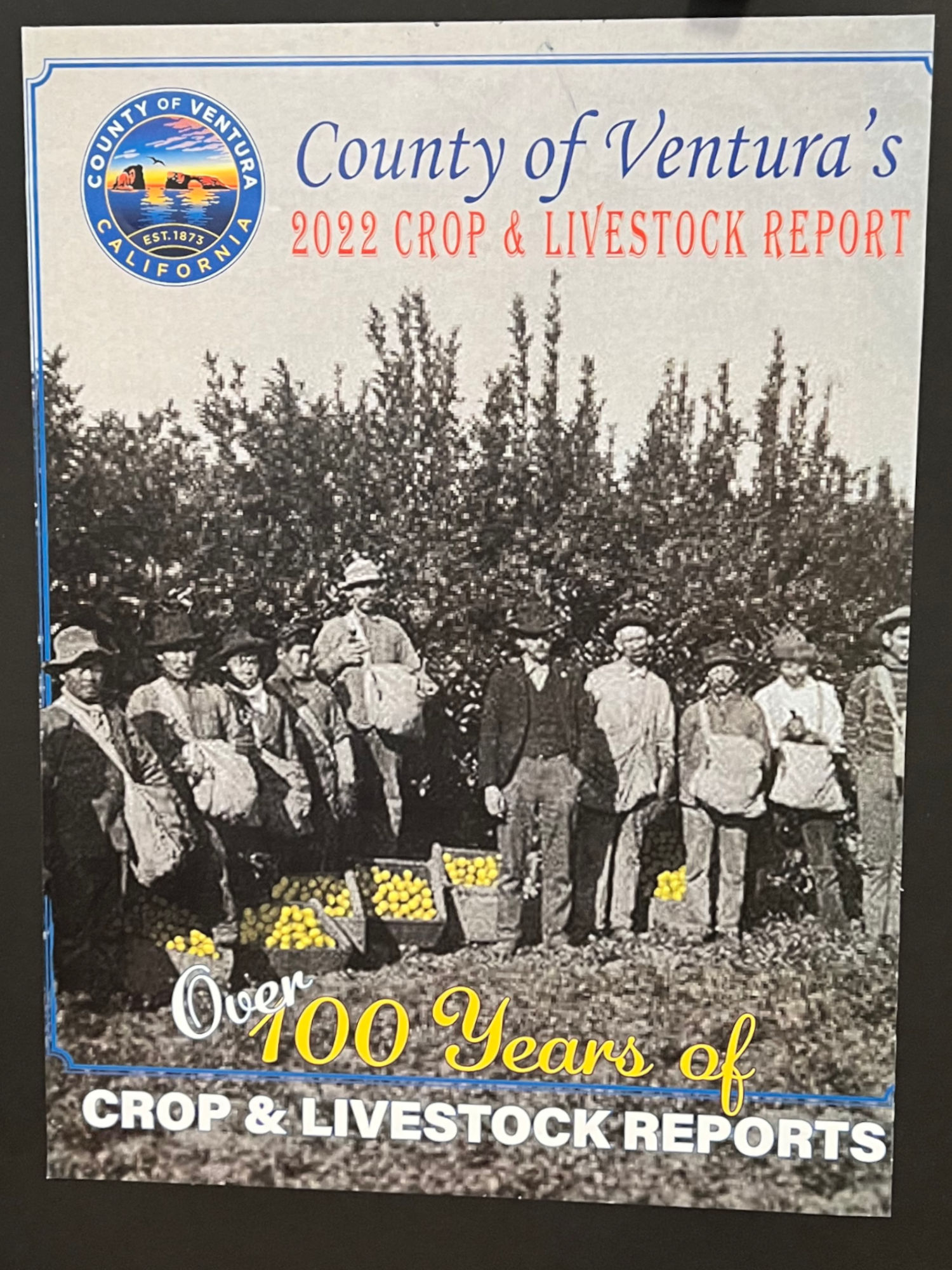 Ventura Agriculture 100 Years