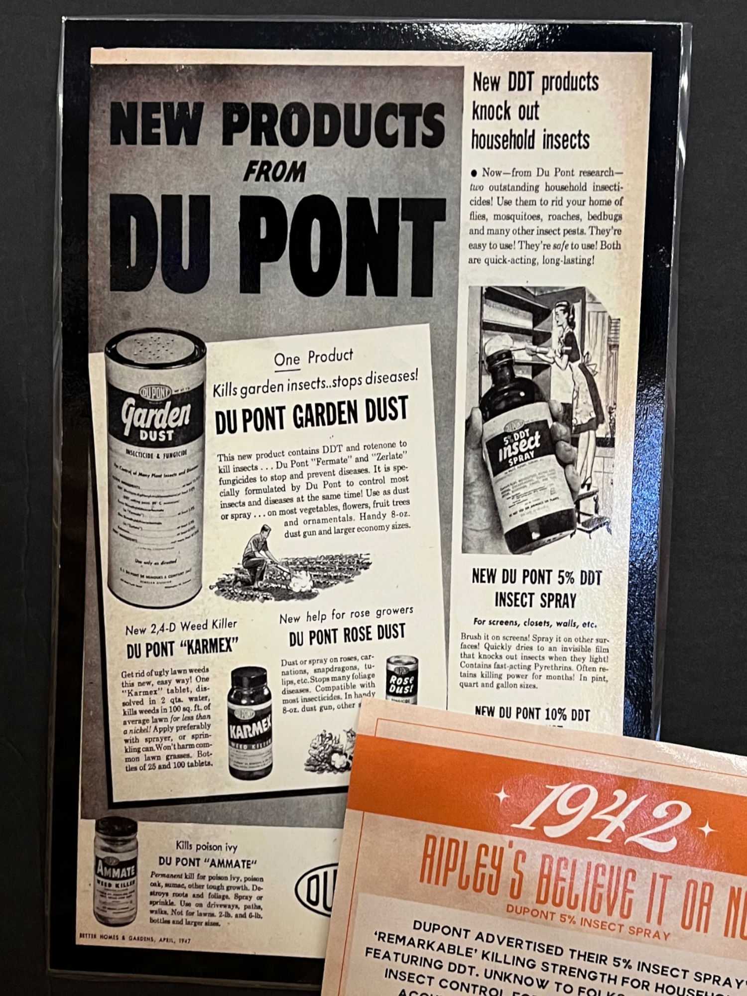 Ventura Agriculture 1942 Dupont 5% Insect Spray