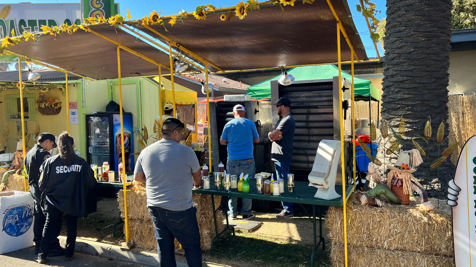 Ventura County Fair Corn Roaster