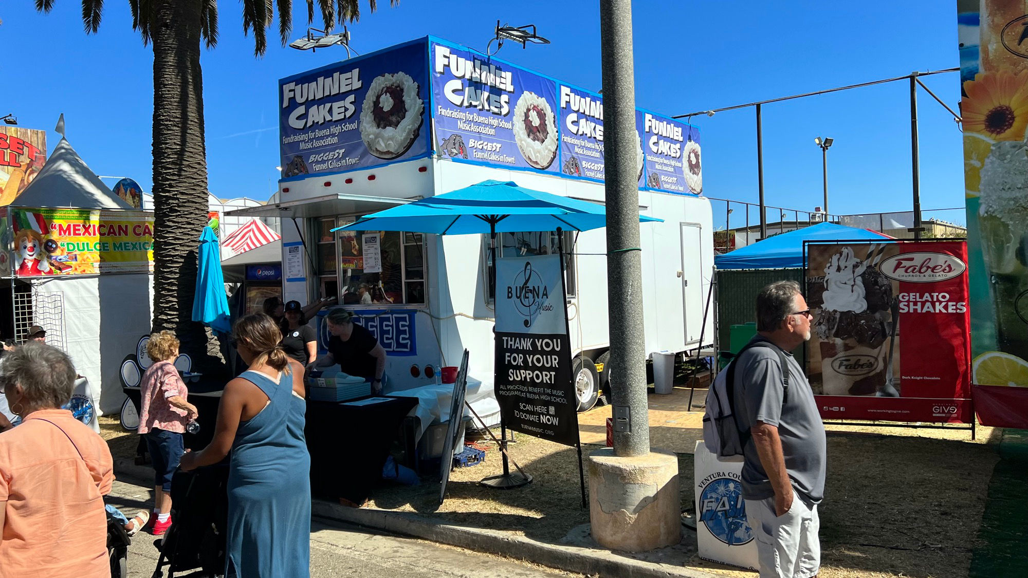 Ventura County Fair Funnel Cakes