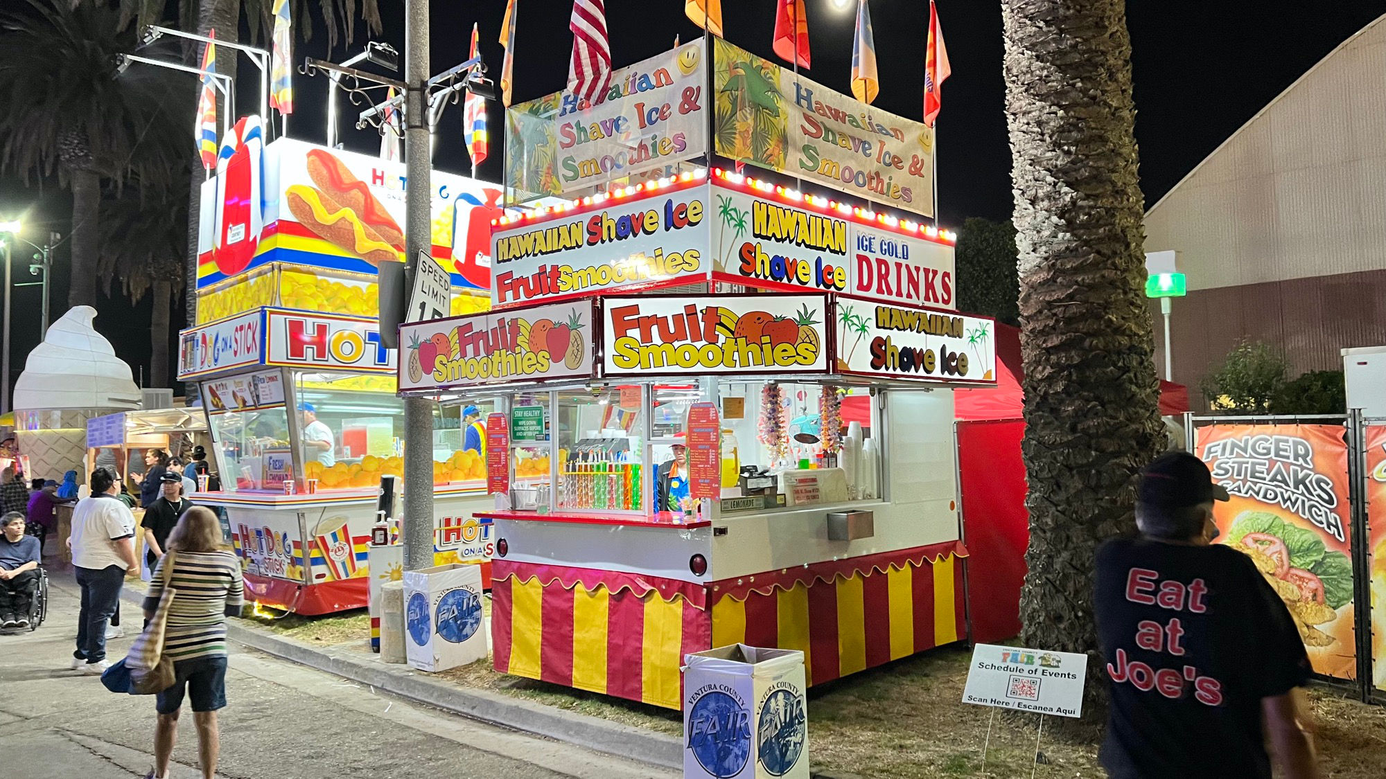 Ventura County Fair Hawaiian Shave Ice