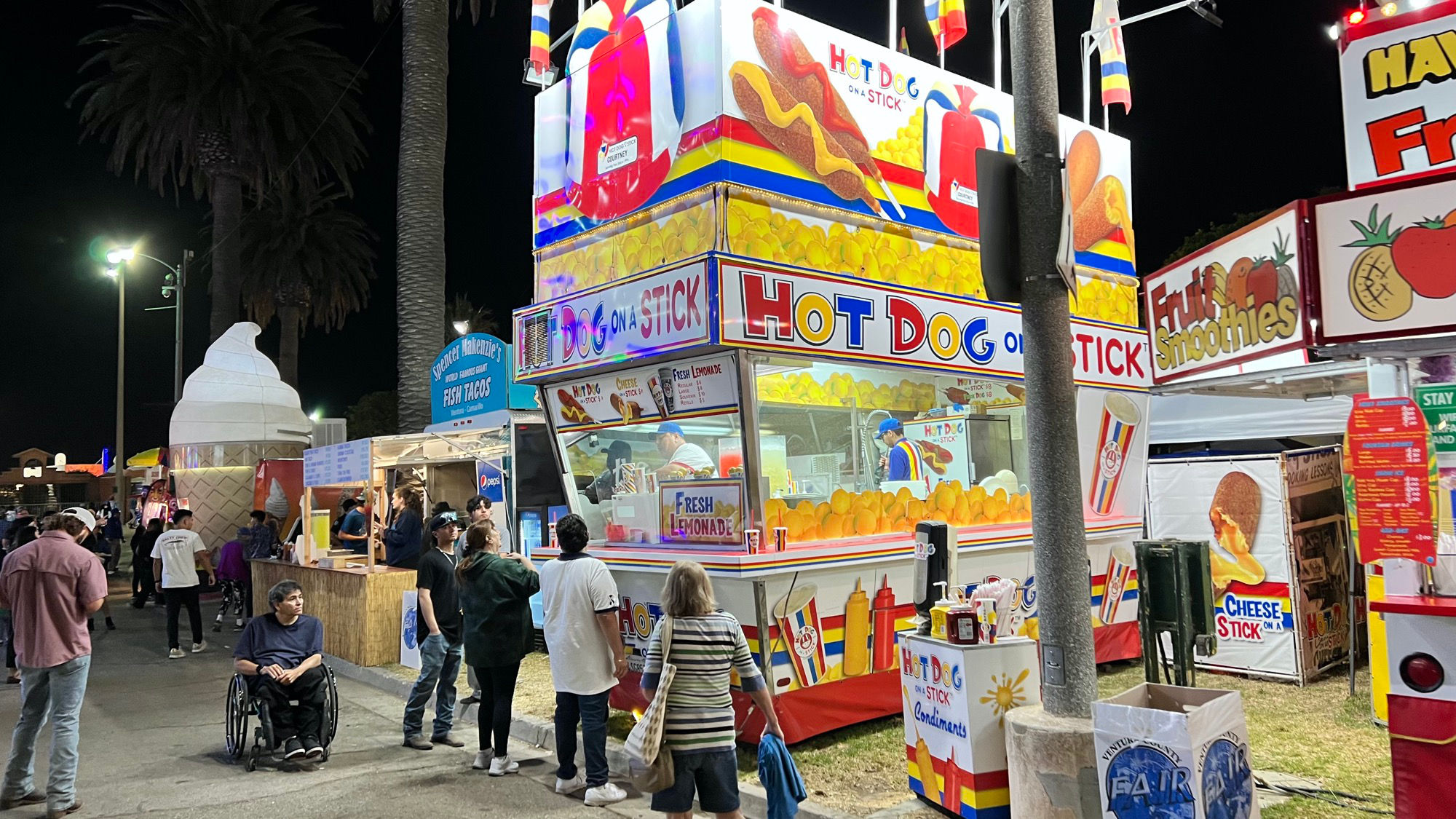 Ventura County Fair Hot Dog on a Stick