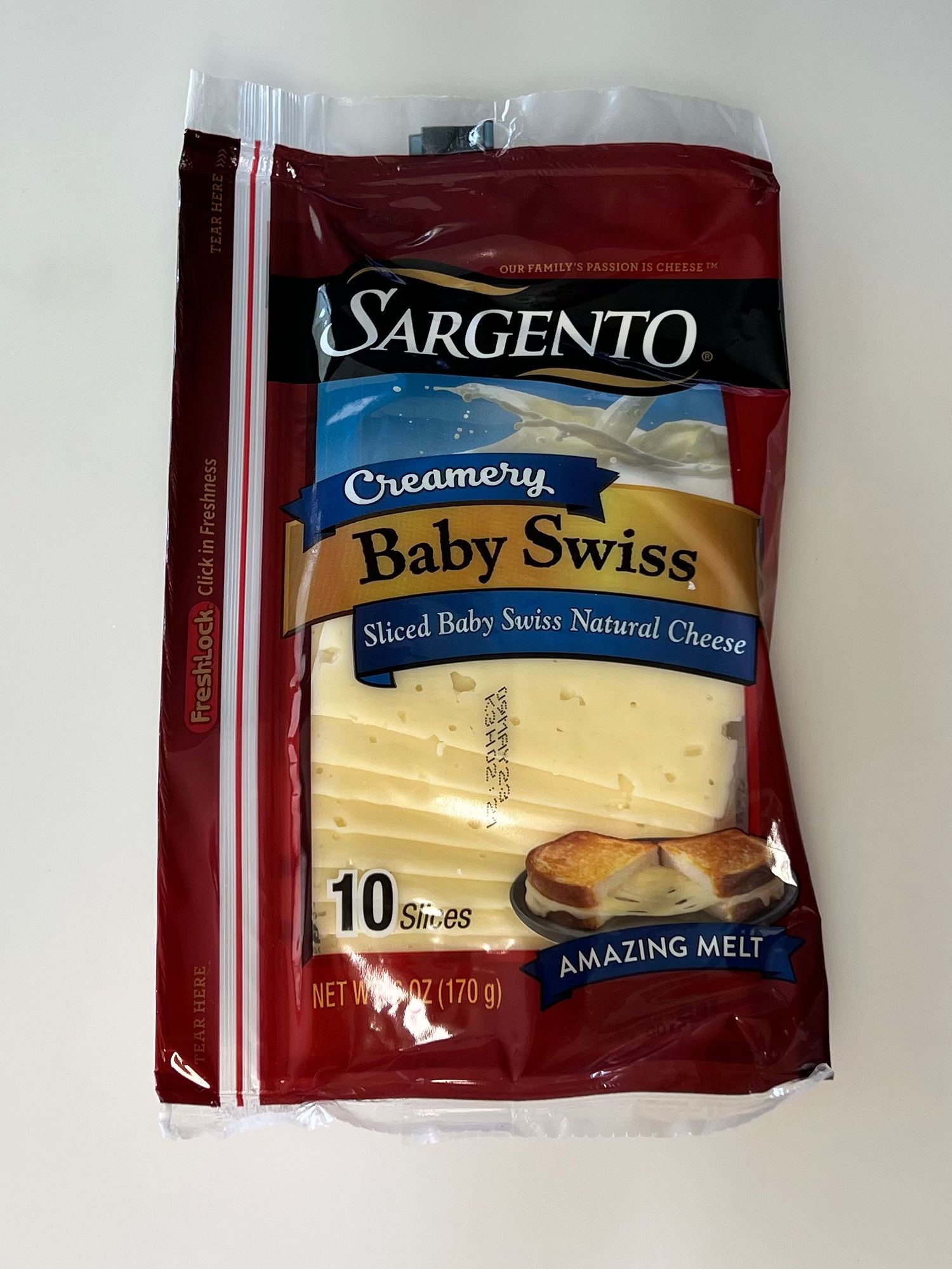 Baby Swiss Sargento Creamery