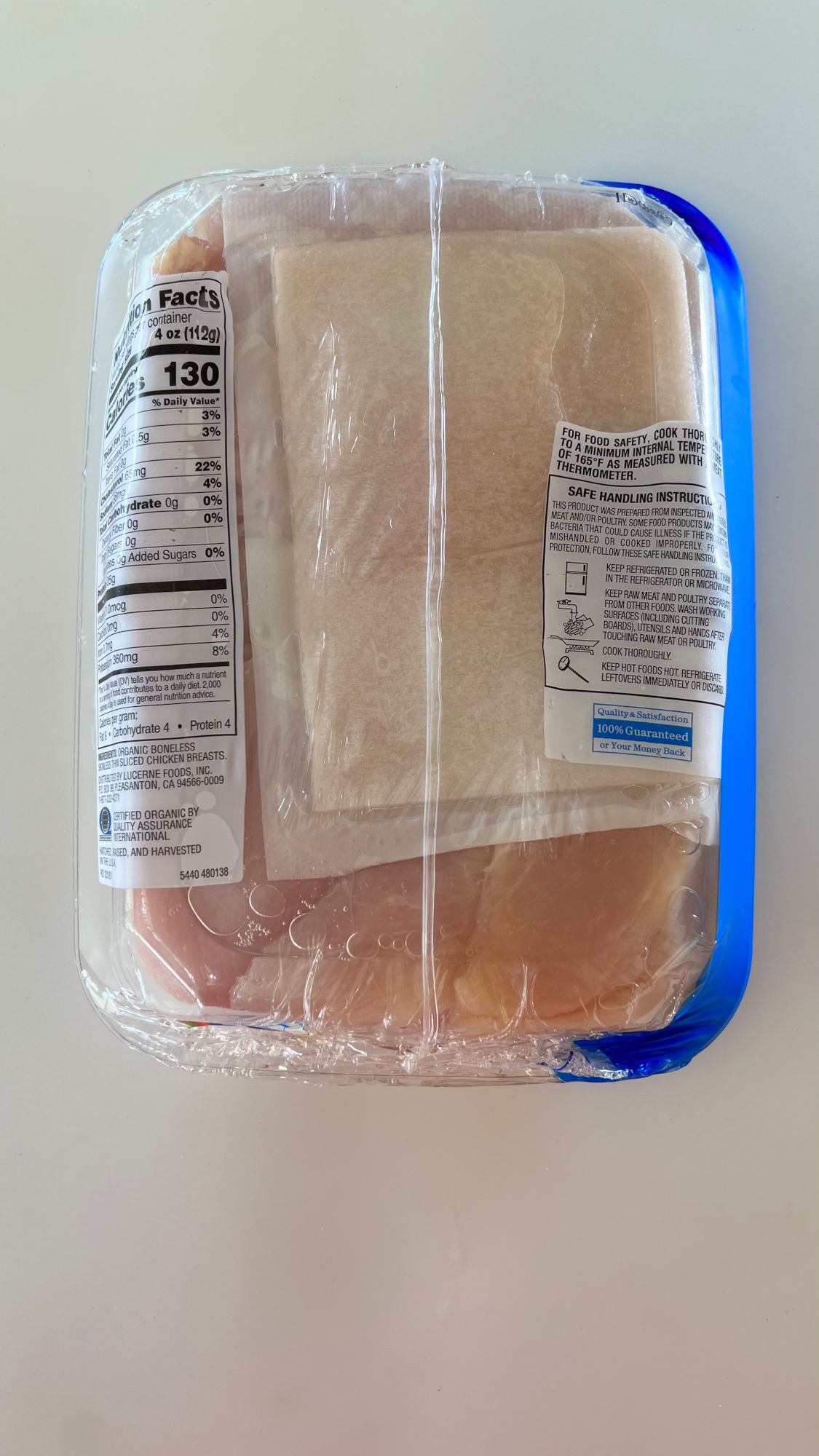 Chicken Cutlets Nutrition Facts