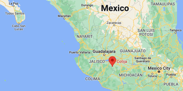 Cotija, Michoacan on Google Maps
