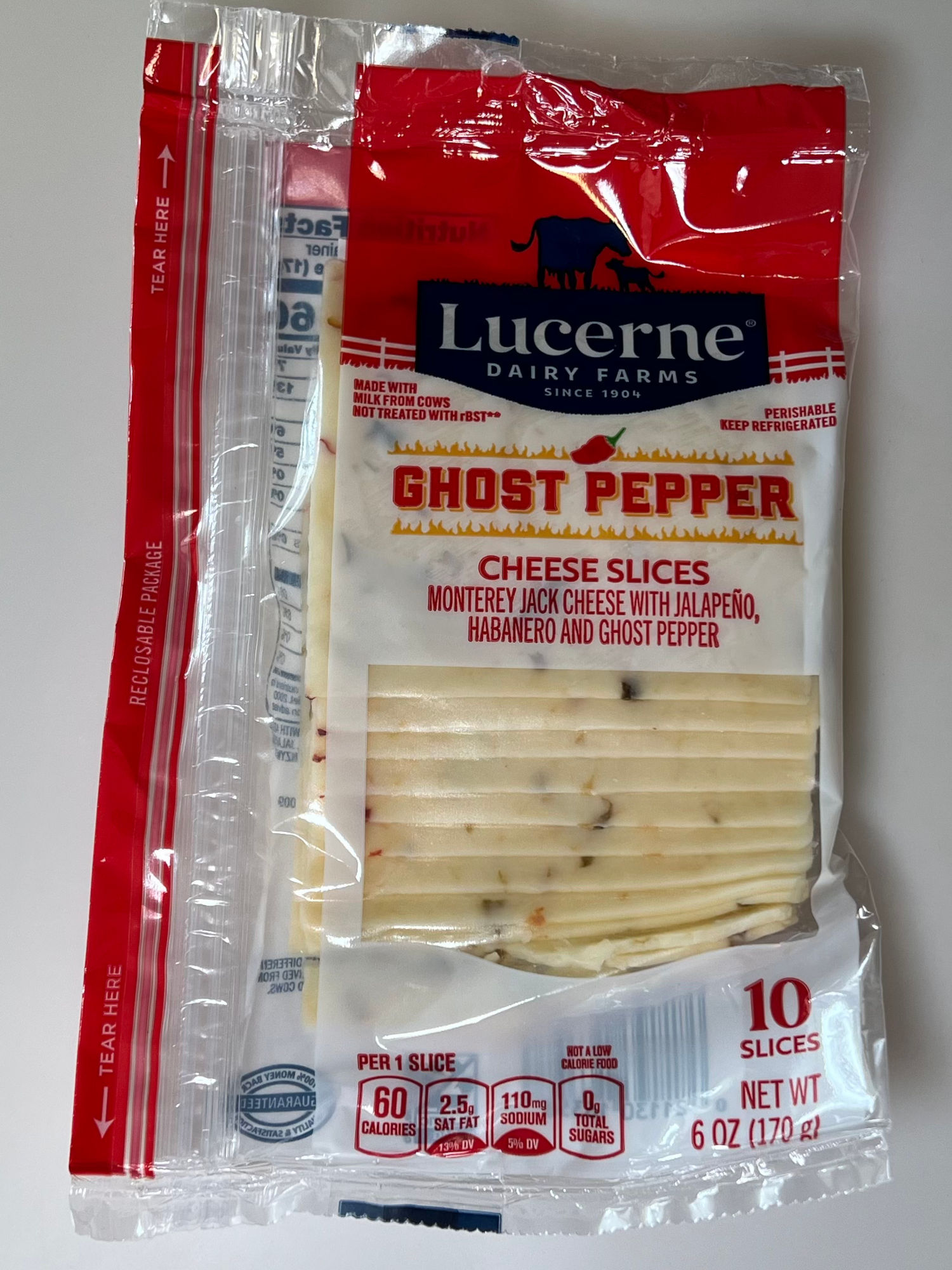 Ghost Pepper Lucerne Cheese