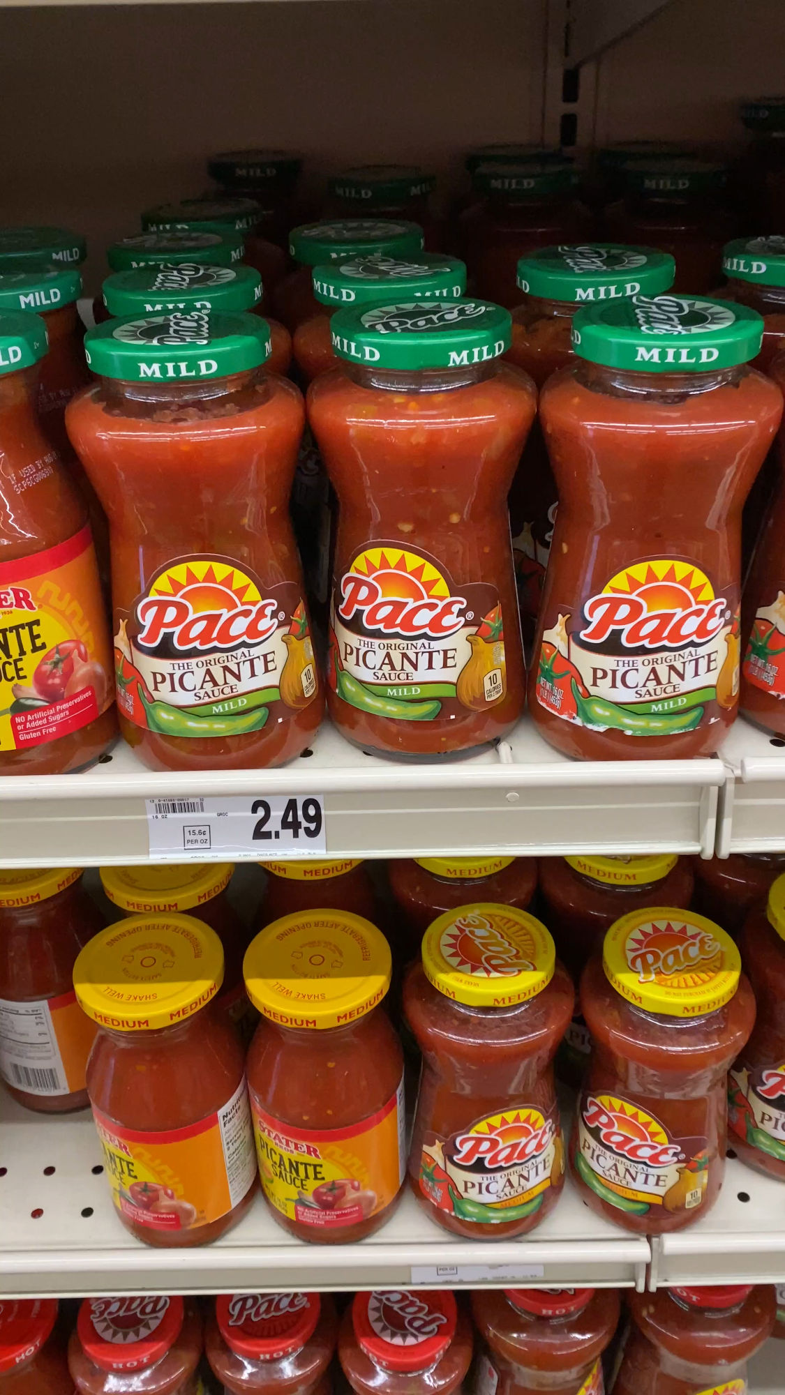 Pace Picante Sauce Stater Bros $2.49
