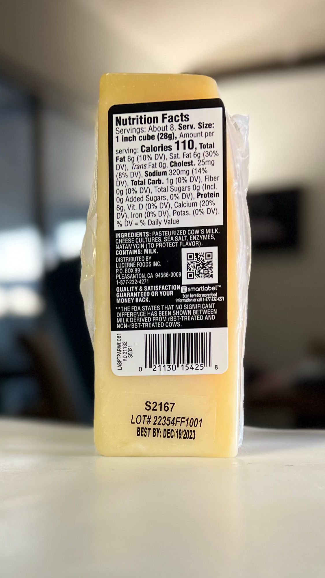 Parmesan Cheese Primo Nutrition Facts