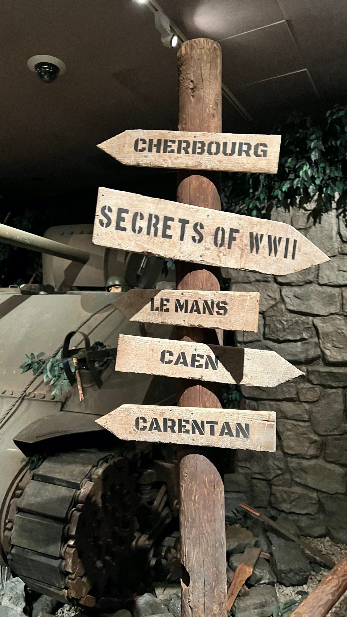 WWII Exhibit Cherbourg