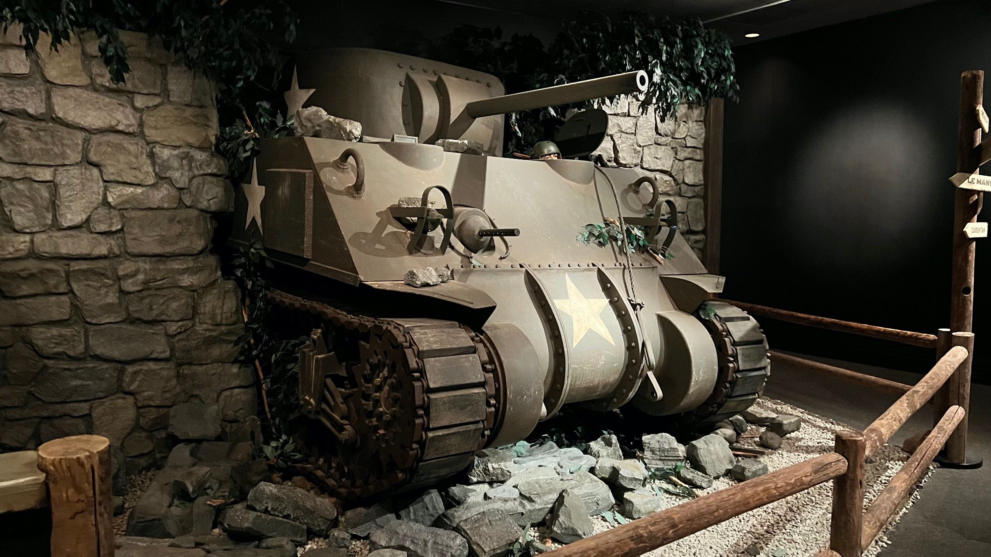 WWII Exhibit Tank Prop